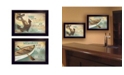 Trendy Decor 4U Memories at the Lake Collection By Marla Rae, Printed Wall Art, Ready to hang, Black Frame, 40" x 14"